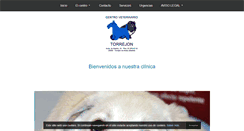 Desktop Screenshot of centroveterinariotorrejon.es